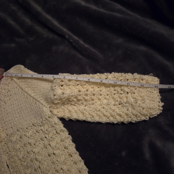 Yellow Knit Infant Sweater - Picture 9 of 9